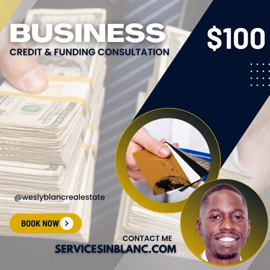 Business Credit/Funding Consulting Session